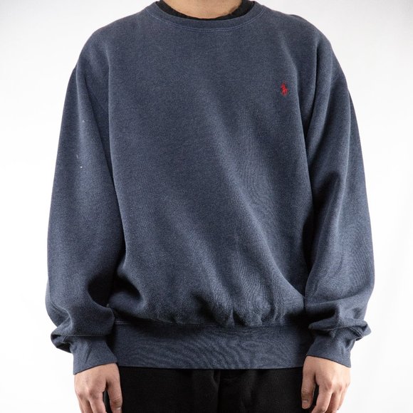 Ralph Lauren, Polo Crewneck Pullover Sweatshirt - Picture 1 of 7